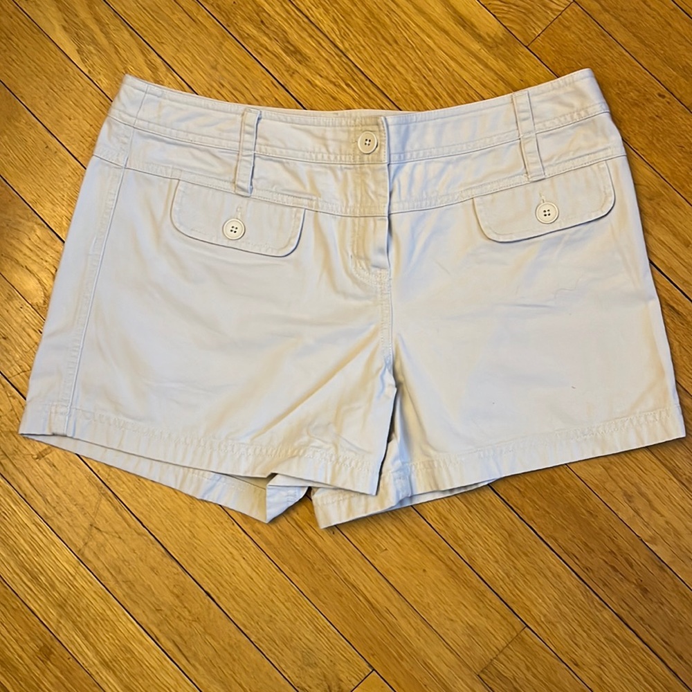 Ann Taylor Loft Shorts, size 10, color cream/tan